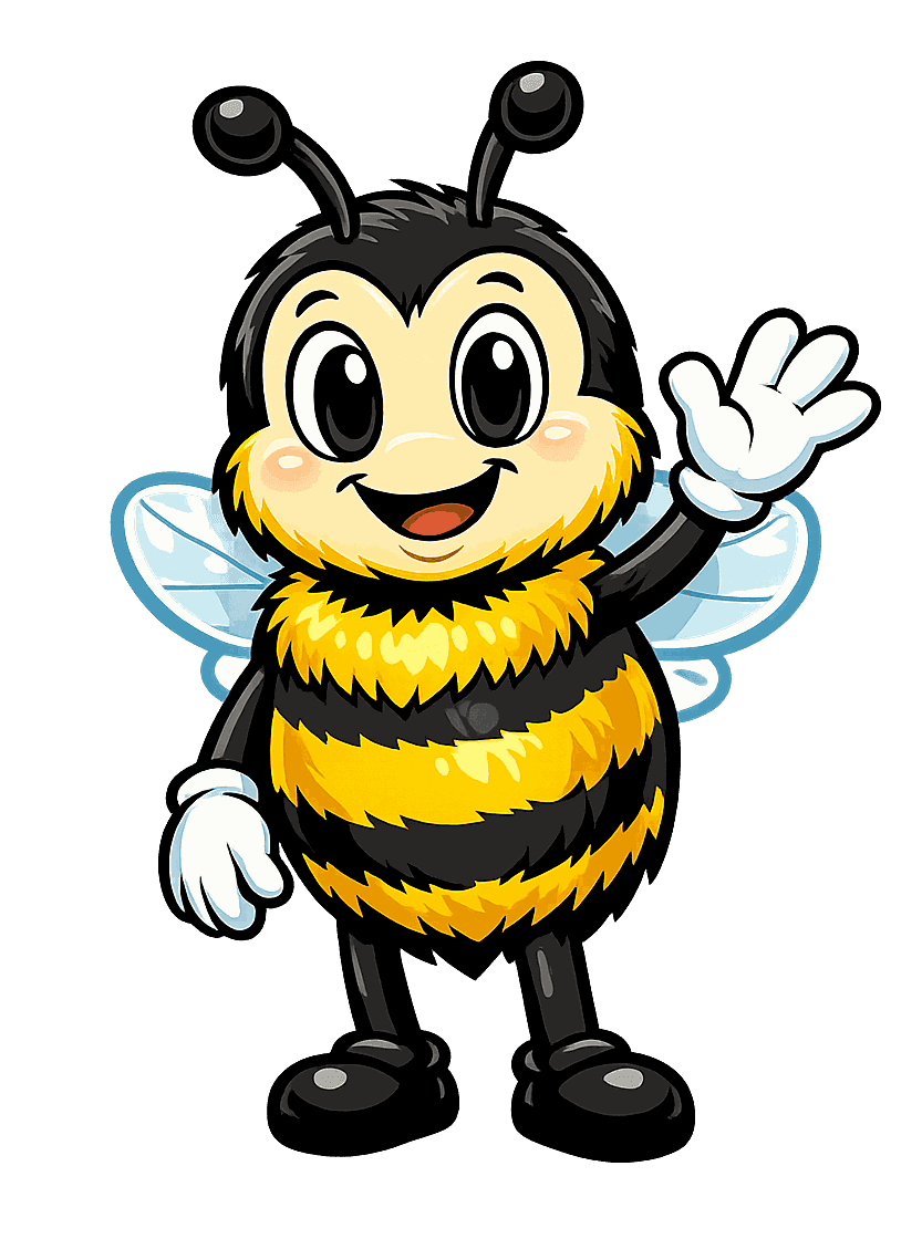 Buzz the Seedly Communities mascot